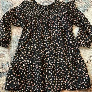 2-3T Zara dark floral print dress